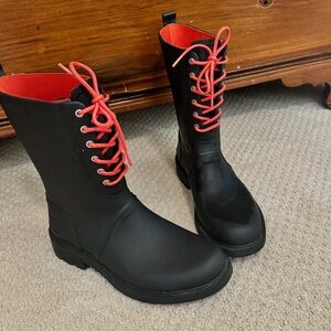 rag & bone Ansel rain boots size 9, excellent condition